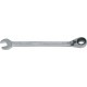 Hazet 606-14 Clé mixte a cliquet/profil traction a 12 pans extérieurs Taille 14 longueur 204,6 mm