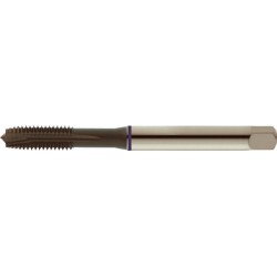 Taraud machine pour trous débouchants, 2 x D trou débouchant, surface traitée à la vapeur, DIN 371 B, Filetage M4, Pas 0,7 mm, Long. totale : 63 mm