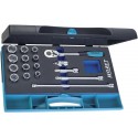 Coffret de douilles 3/8" 17 pièces 880/17 Hazet