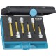 Jeu de douilles males/carré creux 10 mm/profil a 6 pans intérieurs/nombre d'outils 6 Hazet