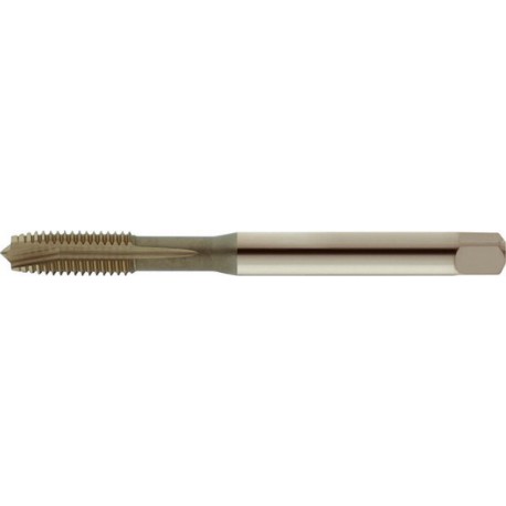 Taraud machine pour trous débouchants, DIN 371, sans revêtement, Filetage : M6, Pas 1,0 mm, Long. totale 80 mm, queue Ø 6,0 mm