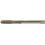 Taraud machine pour trous débouchants, DIN 371, sans revêtement, Filetage : M6, Pas 1,0 mm, Long. totale 80 mm, queue Ø 6,0 mm