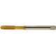 Taraud machine pour trous débouchants, DIN 371, Surface à revêtement TiN, Filetage : M10, Pas 1,5 mm, Long. totale 100 mm, queue Ø 10,0 mm