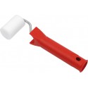 Rouleau peinture 5cm 20cm poignée rouge (Par 10)