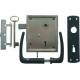 Ensemble serrure porte BB m. Grt. u. hebender Falle