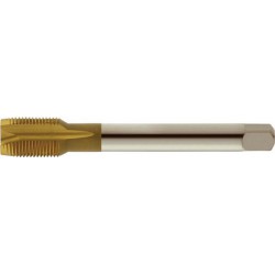 Taraud machine pour trous débouchants, filetage de tuyau, Filetage : G1/8 inch, Long. totale 90 mm, Ø queue 7,0 mm