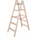 Escabeau bois Comfort-barreaux 2x6