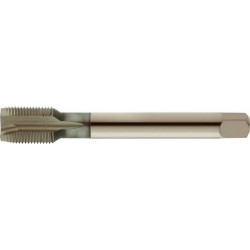 Taraud machine pour trous débouchants, sans revêtement, Filetage : M10 x 1,25, Long. totale 100 mm, Ø queue 7,0 mm