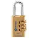 Cadenas a combinaison 80/20 M SB laiton