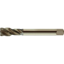 Taraud mécanique pour trous borgnes, sans revêtement, Filetage : M8 x 0,75, Long. totale 90 mm, Ø queue 6,0 mm