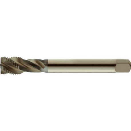 Taraud mécanique pour trous borgnes, sans revêtement, Filetage : M8 x 1,0, Long. totale 90 mm, Ø queue 6,0 mm