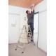 Escabeau a marche rivetées 2 x 4 marches