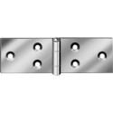 Charnière 120x33 mm Acier inoxidable (Par 10)