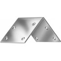 Equerre d'assemblage verz40x40mm NR. 177040Z (Par 50)