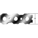 Ruban perforée 10 M 20x1,0mm Nr. 1403020Zf (Par 5)