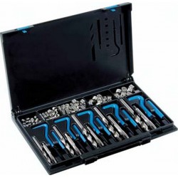 Kit de réparation des filets V-Coil, Contenu : M6 x 1,0 M8 x 1,25 M10 x 1,5, Filets rapportés 25 25 25 pièce