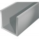 Alu-U-Profil 1000/16x13mm argent