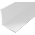 Profilé angle plastique 2000/10x10mm blanc