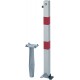 Poteau KLAPPY-BO 70x70 mm Dreik. Einbet.