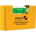 Mini-Niveau de poche 7cm Basic Stabila