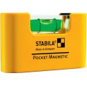 Mini-Niveau de poche 7cm Magnetique Stabila