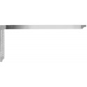Equerre de charpentier avec trous L.700mm
