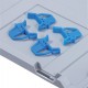 Clips pour Boite EuroBox ,bleu (VE4St.)