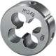 Porte-filière, métrique, en acier à coupe rapide, Filetage : M4, Pas 0,70 mm, Ø extérieur x hauteur 20 x 5 mm