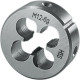 Porte-filière, métrique, en acier à coupe rapide, Filetage : M5, Pas 0,80 mm, Ø extérieur x hauteur 20 x 7 mm
