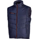 Gilet sans manche Taille M, marine/rouge