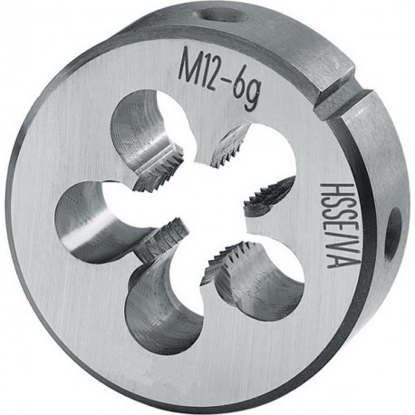 Filière, métrique, HSSE ASP, Filetage : M14, Pas 2,00 mm, Ø extérieur x hauteur 38 x 14 mm