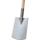 Pelle de jardin poli, Import