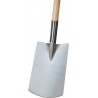 Pelle de jardin poli, Import