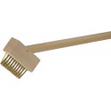 Brosse a joint avec poils en acier