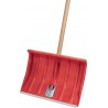 Racloir chasse neige plastique 50cm avec manche