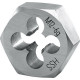 Filière 6 pans, filetage métrique, Filetage : M12, Pas 1,75 mm, Cote s/plats x hauteur 36 x 14 mm