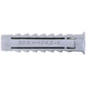 Cheville nylon collerette SX8 S/20-50/bte (Par 50)