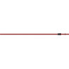 Guide-fil 1-1,2mm 3m rouge âme PTFE (version alu-acier inoxydable) A.BINZEL