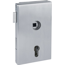 Serrure de porte en verre 6053 PZ L-Molina VA ma PZ DIN g.HERMAT