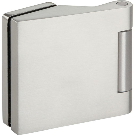 Charnière de porte en verre 6315-20 LM couleur inox ktg pour 3 pièces HERMAT