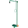 Douche d'urgence ClassicLine avec deux pommeaux de douche, raccord femelle 3/4 FF pouces B-SAFETY