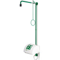 Douche d'urgence ClassicLine avec deux pommeaux de douche Wm. Raccord 3/4 FF pouce B-SAFETY