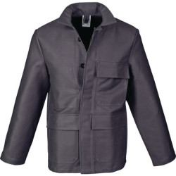 Veste de protection pour soudeurs taille 58 grise PROBAN