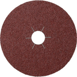 Disque fibre CS 561 D.125mm K.320 p.HO/métal corindon KLINGSPOR (Par 25)