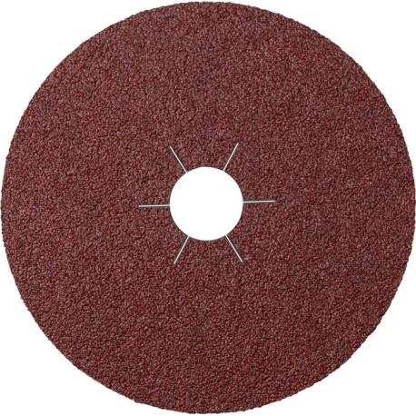 Disque fibre CS 561 D.125mm K.320 p.HO/métal corindon KLINGSPOR (Par 25)