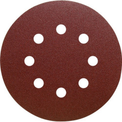Disque abrasif auto-agrippant PS 22 K GLS 5 125mm K.320 p.HO/métal corindon (Par 50)