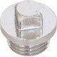 Bouchon tuyau eau chromé 1/2"
