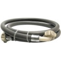 Appareil de connexion zuflauf pour lave-linge et lave-vaisselle Tuyau 1/2 X 3000 mm Gris