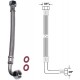 Tuyau connexion sanitaire 500mm 3/8"X1/2"