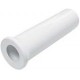 Sanitop-Wingenroth tuyau de raccordement pour cuvette de WC blanc bordure 1 400 mm